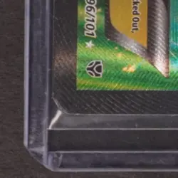 2013 POKEMON BLACK & WHITE PLASMA BLAST #96/101 VIRIZION EX FULL ART - Image 4
