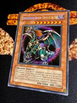 CHAOS EMPEROR DRAGON - ENVOY OF THE END • SECRET RARE • IOC-000 • 1st ED • VLP - Image 3