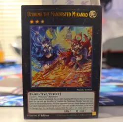 YuGiOh! Uzuhime The Manifested Mikanko MZMU-EN018 Ultra Rare Maze Of Muertos NM - Image 1