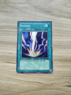 Yu-Gi-Oh! - Raigeki - Super Rare / Holo - LOB-053 - Image 1