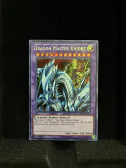 Dragon Master Knight LCKC-EN065 Unlimited Edition Secret Rare Yu-Gi-Oh! - Image 1