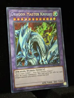 Dragon Master Knight LCKC-EN065 Unlimited Edition Secret Rare Yu-Gi-Oh! - Image 2