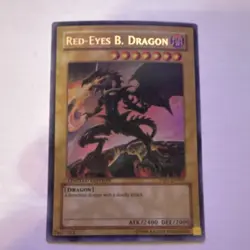 Konami Yu-Gi-Oh! Red-Eyes B. Dragon Ultra Rare Limited YAP1-EN002 - Image 1