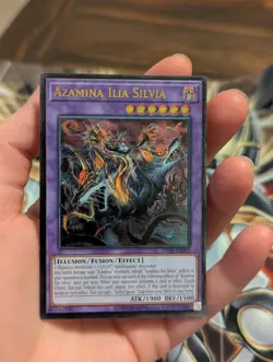 Azamina Ilia Silvia - OP28-EN003- Ultimate Rare Yugioh! - Image 4