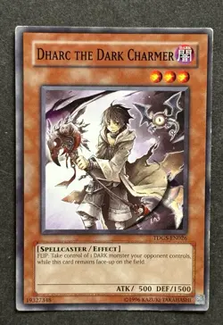 Yu-Gi-Oh! TCG Dharc the Dark Charmer TDGS-EN026 The Duelist Genesis Spellcaster… - Image 1