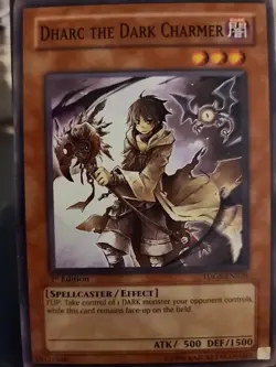 Dharc the Dark Charmer - 1st Edition - Yugioh Dark Monster - Vintage - Image 1