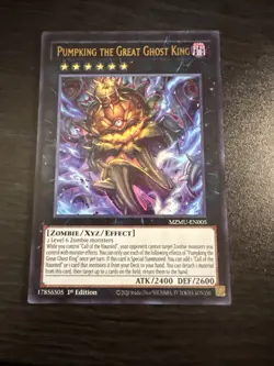 Yugioh! Pumpking the Great Ghost King Maze of the Muertos MZMU-EN005 - Image 1