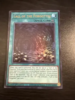 x1 Call of the Forgotten - MZMU-EN007 - Ultra Rare - 1st Edition Yu-Gi-Oh! M/NM - Image 1