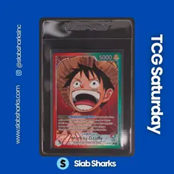2025 ONE PIECE JPN CARRYING ON HIS WILL #OP13-001 MONKEY D. LUFFY LEADER ALT ART - Image 1