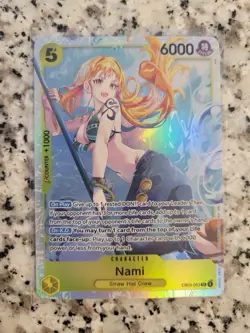 Nami (053) EB03-053 Extra Booster: One Piece Heroines Edition SR Foil - Image 1