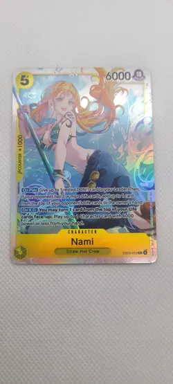 Nami EB03-053 SR Heroines Edition One Piece English - Image 2