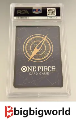 2023 One Piece TCG Japanese SP OP01-078 SR Boa Hancock Special Art PSA 10 - Image 2