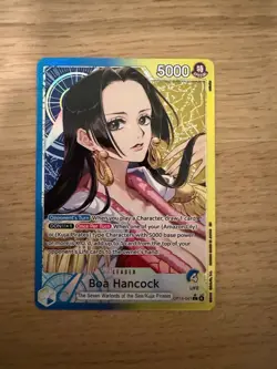 One Piece TCG Boa Hancock (Alt Art) OP14-041 THE AZURE SEA'S SEVEN Englisch - Image 1