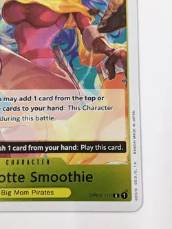Charlotte Smoothie OP03-110 Foil R PRB-01 Premium Booster English ONE PIECE - Image 5