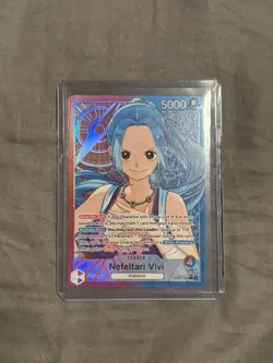 One Piece EB03-001 Heroines Nefeltari Vivi Leader Alt Art English - Image 1