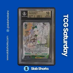 2023 WEISS SCHWARZ AZUR LANE #AZLS102E053SP YUKIKAZE SP FOIL BGS 10 - Image 1