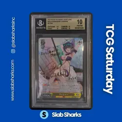 2022 WEISS SCHWARZ AZUR LANE #AZLS102004SPSP CHESIRE SP FOIL BGS 10 - Image 1