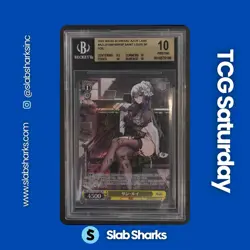 2022 WEISS SCHWARZ AZUR LANE #AZLS102018SPSP SAINT LOUIS SP FOIL BGS 10 - Image 1