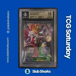 2023 WEISS SCHWARZ AZUR LANE #AZLS102E036SP SHIMAKAZE SP FOIL BGS 10 - Image 1