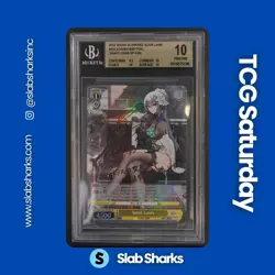2023 WEISS SCHWARZ AZUR LANE #AZLS102E018SP SAINT LOUIS SP FOIL BGS 10 - Image 1