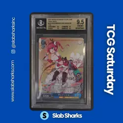 2022 WEISS SCHWARZ AZUR LANE TRIAL DECK #AZLS102T08SPSP SAN DIEGO SP BGS 9.5 - Image 1