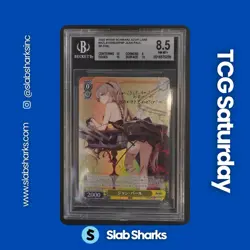 2022 WEISS SCHWARZ AZUR LANE #AZLS102002SPSP JEAN PAUL SP FOIL BGS 8.5 - Image 1