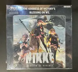 Weiss Schwarz Nikke Goddess of Victory Booster Box English Sealed 1st Edition - Image 1