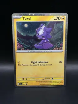 Toxel 119 - Pokemon Scarlet & Violet Black Star Promo Card - NM - Image 1