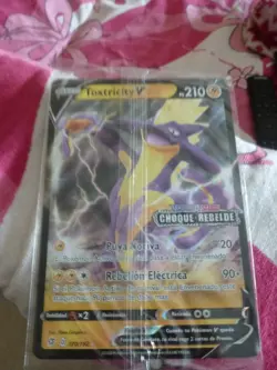 Pokemon jumbo card carte oversized toxtricity salarsen spanish - Image 1