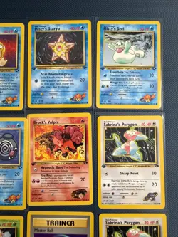 1st Edition Pokemon Card Lot Gym Heroes, Challenge Misty's Psyduck 90/132 - Image 4