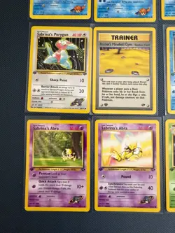 1st Edition Pokemon Card Lot Gym Heroes, Challenge Misty's Psyduck 90/132 - Image 5