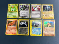 Rare Pokemon Card Lot LP/MP Holo Poliwrath 24/165, 1st edition Steelix 15/111 - Image 1