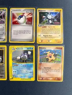 Rare Pokemon Card Lot LP/MP Holo Poliwrath 24/165, 1st edition Steelix 15/111 - Image 3