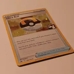 Ultra Ball - 146/159 Holo Pokemon Prize Pack Foil Card Crown Zenith Play Pokemon - Image 4