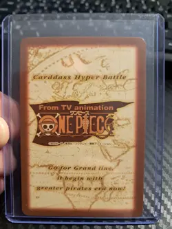 BANDAI One Piece Hyper Battle C203 SMOKER GOLD STAMPED SCARCE EARLY CARD VINTAGE - Image 2