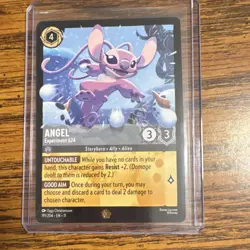 Disney Lorcana Angel Experiment 624 Character Card 191/204 Legendary - Image 1