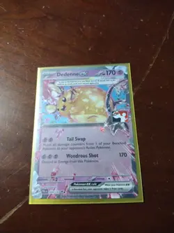 Dedenne Ex Pokemon Prize Pack Series 4 Promo Card NM/LP Play Stamp 093/193 - Image 1