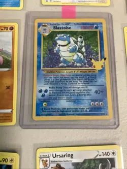 Pokemon TCG Celebrations 30 Card Lot Blastoise Blitzle Gligar Ursaring Gogoat - Image 3