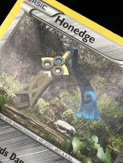 Honedge XY12 - Pokemon XY Black Star Promo Card - DMG (READ DESCRIPTION) - Image 3