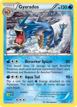 Gyarados 20/98 Rare XY - Ancient Origins Non Holo Pokemon Card - Image 1