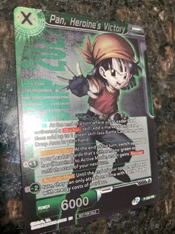 Pan Heroine's Victory Championship 2021 Foil Dragon Ball Super Card Game | NM - Image 3