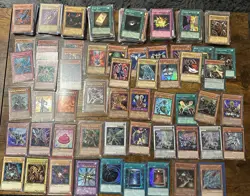 Yu-Gi-Oh 450+ Card Lot - Vintage/Modern - Holos, Secret, Ultra, Super, Common - Image 1