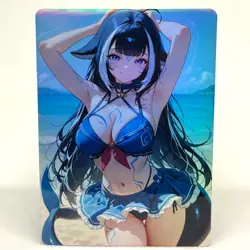 Vtuber Shylily Goddess Anime Waifu ACG Foil Card - Image 1