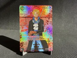 One Piece OP-13-120 Red Manga Art Sabo Card-English - Image 1