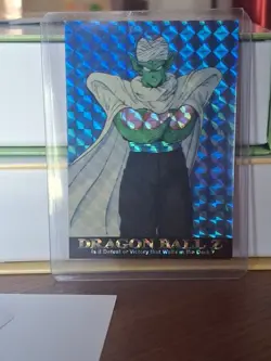 Dragon Ball Z Card JPP/AMADA 09 Piccolo And Goku Prism Holo Foil 1996 - Image 2