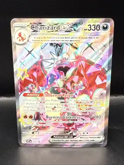 Pokemon Card TCG - Charizard ex SVP 074 Black Star Promo Scarlet & Violet - Image 2
