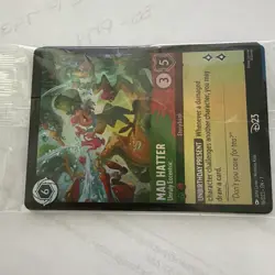 Disney Lorcana Card D23 Promo Mad Hatter Gold Member 2026 Unruly Eccentric - Image 3