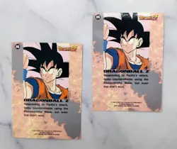 Dragon Ball Z Card #06 Goku Kamehameha Artbox Prism Foil TCG 1996 - Image 2