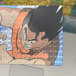 SHIPS SAME DAY Dragon Ball Z Card #06 Goku Kamehameha Holo Foil CCG TCG 1996 - Image 2