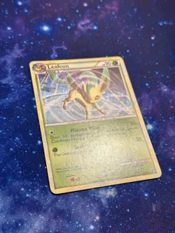 Pokemon TCG Leafeon Card 17/90 Undaunted Non-Holo, MP Condition - Image 4